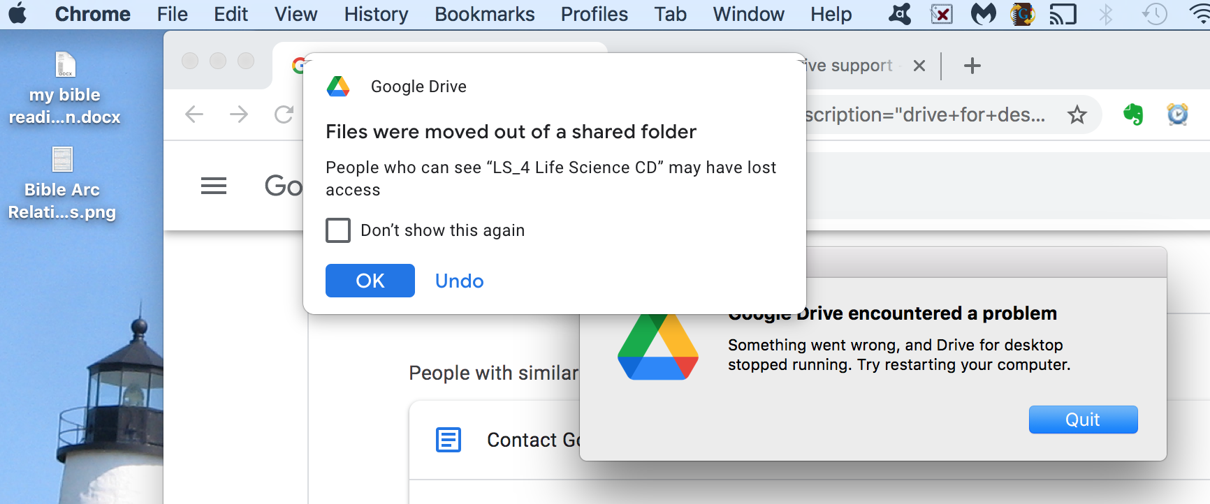google drive for mac crashes